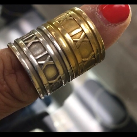 Tiffany & Co. Jewelry - Authentic 18k Yellow Gold Tiffany & Co. Atlas Ring ( THIS IS FOR ONE RING ONLY )
